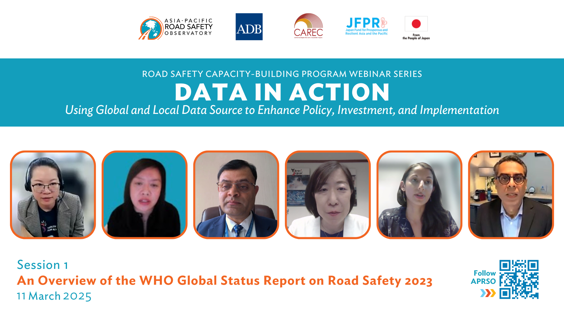 Road Safety Capacity Building Webinar Series